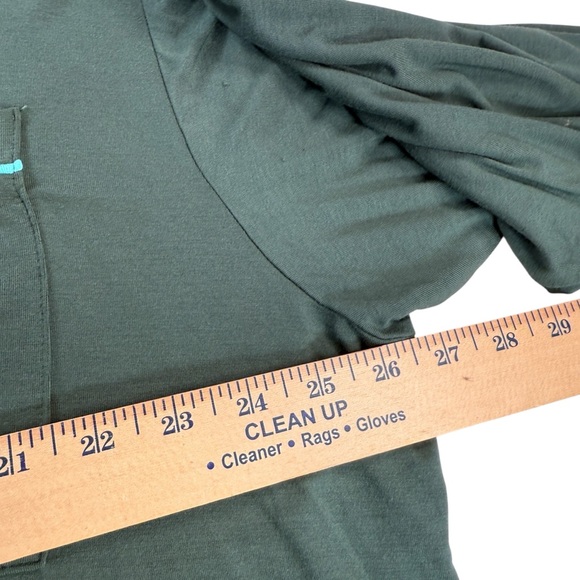 Anthropolgie, briar piped pajama‎ top size 2X NWT green lounge soft - Picture 3 of 8